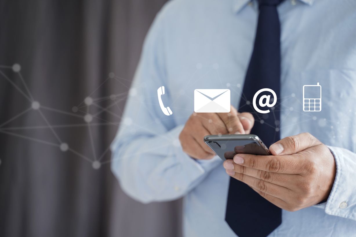 Contact us background